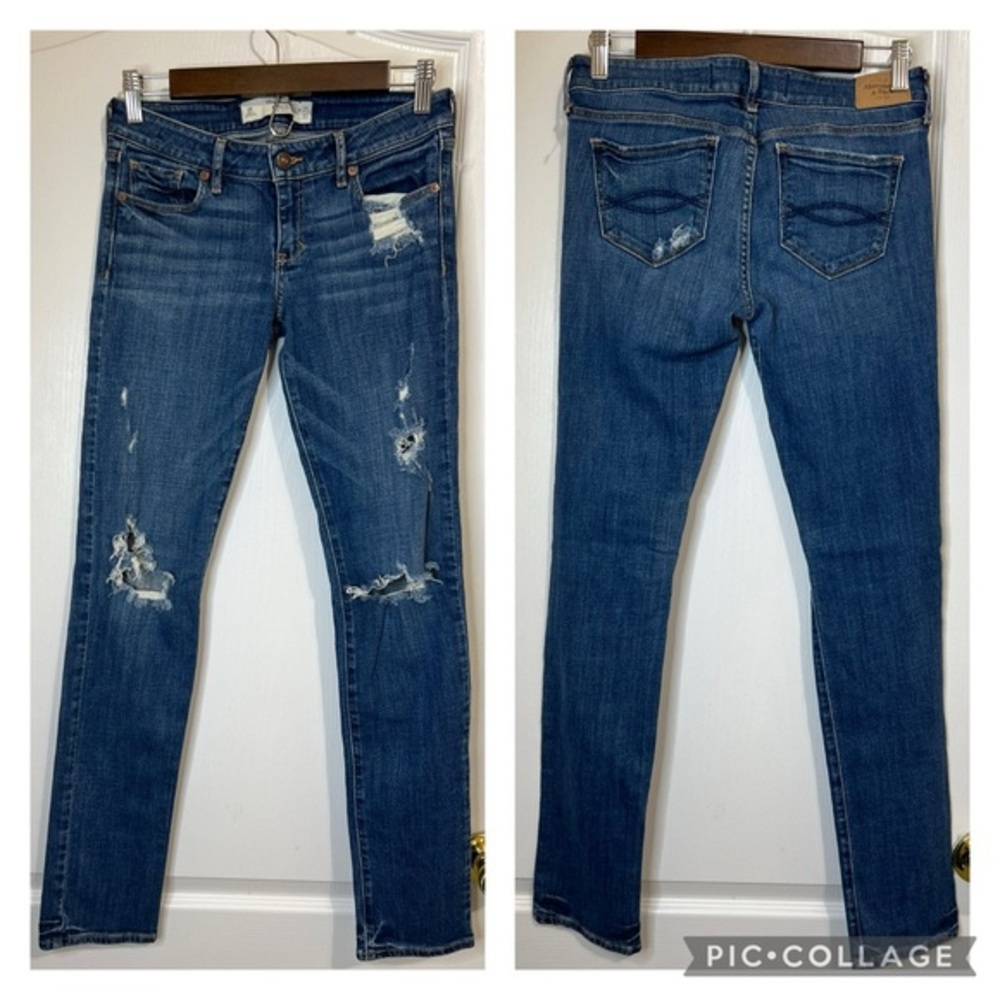 Abercrombie & fitch the a&f skinny jeans size 4R